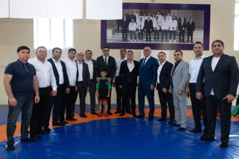 Qazaxın Daş Salahlı kəndində yeni sərbəst güləş zalı istifadəyə verilib