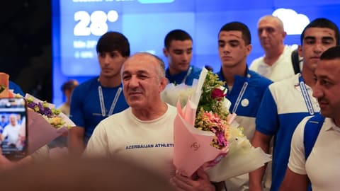 Avropa çempionatında 10 medal qazanan Azərbaycan cüdoçuları Vətənə qayıdıb