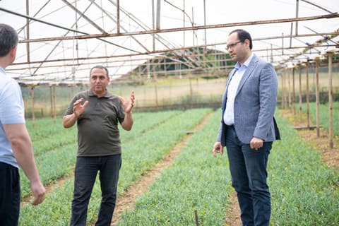 Məcnun Məmmədov Lerikdə təsərrüfatlara baxış keçirib