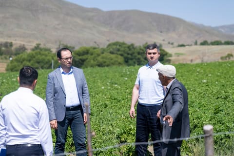 Məcnun Məmmədov Lerikdə təsərrüfatlara baxış keçirib