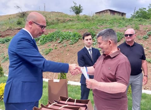 Şuşanın Kiçik Qaladərəsi kəndinə ilk köç olub