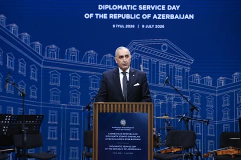Azərbaycanın diplomatik xidmət orqanları əməkdaşlarının peşə bayramı günü münasibətilə rəsmi qəbul olub