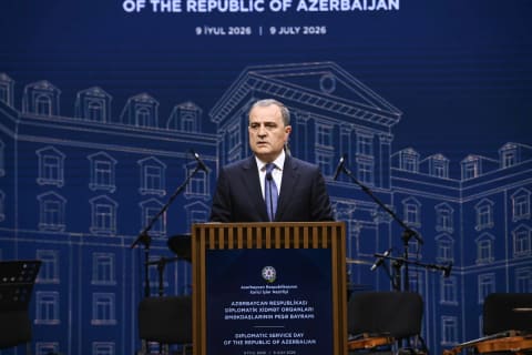 Azərbaycanın diplomatik xidmət orqanları əməkdaşlarının peşə bayramı günü münasibətilə rəsmi qəbul olub