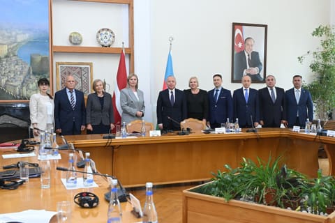 Azərbaycan və Latviya arasında məhkəmə təcrübəsi müzakirə edilib