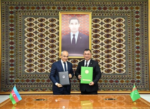 Firudin Qurbanov Azərbaycan və Türkmənistan arasında Birgə Hökumətlərarası Komissiyanın 9-cu iclasında iştirak edib