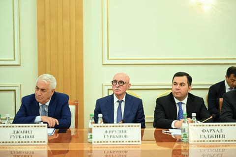 Firudin Qurbanov Azərbaycan və Türkmənistan arasında Birgə Hökumətlərarası Komissiyanın 9-cu iclasında iştirak edib