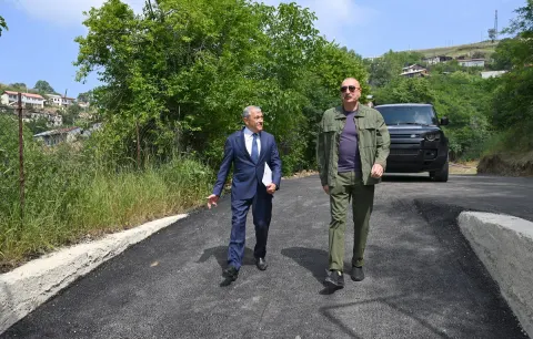 İlham Əliyev Şuşanın Kiçik Qaladərəsi kəndində görülən işlərlə tanış olub və kəndə qayıdan sakinlərlə görüşüb - YENİLƏNİB