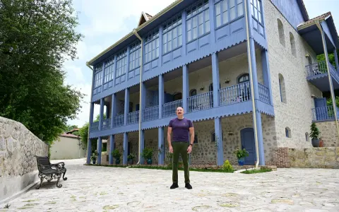 İlham Əliyev Şuşada "Yasəmən" hotelinin yeni korpusları ilə tanış olub
