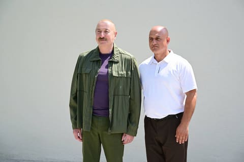 İlham Əliyev Xocavənd rayonunun Quzeyxırman kəndində olub - YENİLƏNİB