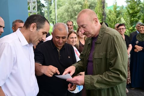 İlham Əliyev Xocavənd rayonunun Quzeyxırman kəndində olub - YENİLƏNİB
