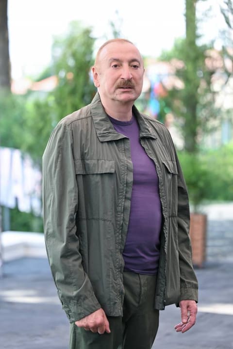 İlham Əliyev Xocavənd rayonunun Quzeyxırman kəndində olub - YENİLƏNİB