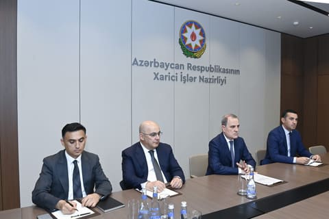 Ceyhun Bayramov Ümumdünya Gömrük Təşkilatının baş katibi ilə görüşüb