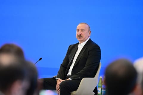 Prezident İlham Əliyev IV Şuşa Qlobal Media Forumunun açılışında iştirak edib - YENİLƏNİB 3