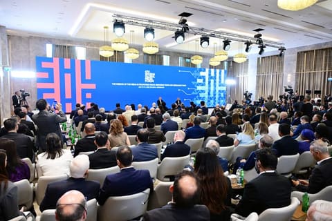 Prezident İlham Əliyev IV Şuşa Qlobal Media Forumunun açılışında iştirak edib - YENİLƏNİB 3