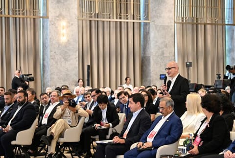 Prezident İlham Əliyev IV Şuşa Qlobal Media Forumunun açılışında iştirak edib - YENİLƏNİB 3