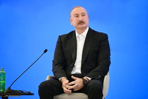 Prezident İlham Əliyev IV Şuşa Qlobal Media Forumunun açılışında iştirak edib - YENİLƏNİB 3
