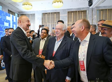 Prezident İlham Əliyev IV Şuşa Qlobal Media Forumunun açılışında iştirak edib - YENİLƏNİB 3