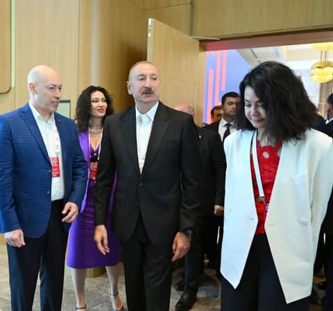 Prezident İlham Əliyev IV Şuşa Qlobal Media Forumunun açılışında iştirak edib - YENİLƏNİB 3