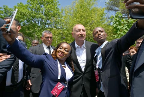 Prezident İlham Əliyev IV Şuşa Qlobal Media Forumunun açılışında iştirak edib - YENİLƏNİB 3