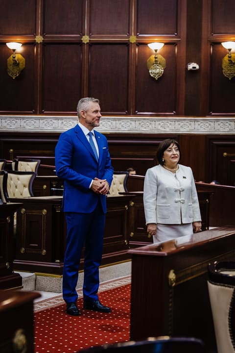 Peter Pelleqrini Sahibə Qafarova ilə görüşüb