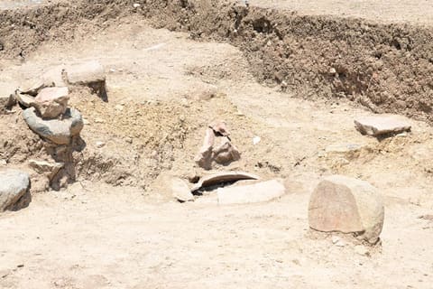 Mədəniyyət naziri Yardımlıda aparılan arxeoloji tədqiqat işləri ilə tanış olub