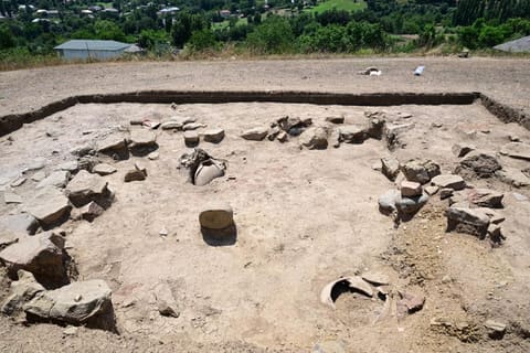 Mədəniyyət naziri Yardımlıda aparılan arxeoloji tədqiqat işləri ilə tanış olub