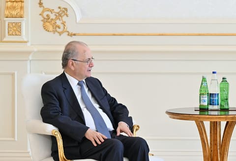 İlham Əliyev Fələstinin Baş nazirini qəbul edib