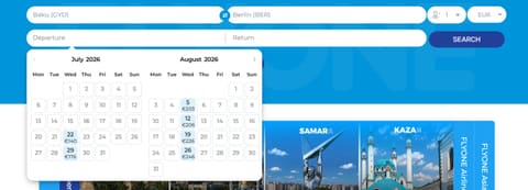 Bakıdan Avropaya 120 avrodan başlayan uçuşlar: FLYONE ilə hansı şəhərlərə getmək olar? - SİYAHI