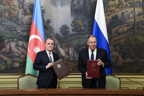 Azərbaycanın və Rusiyanın XİN başçıları ikitərəfli münasibətləri və Cənubi Qafqazda vəziyyəti müzakirə ediblər - YENİLƏNİB