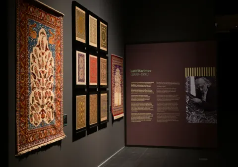 Leyla Əliyeva Budapeştdə "Azərbaycan xalçaları – ənənədən müasir incəsənətə" sərgisinin təqdimatında iştirak edib