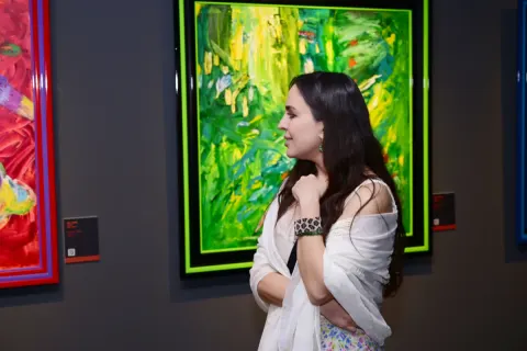 Leyla Əliyeva Budapeştdə "Azərbaycan xalçaları – ənənədən müasir incəsənətə" sərgisinin təqdimatında iştirak edib