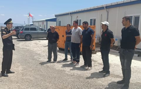FHN işğaldan azad olunmuş ərazilərdə yanğın təhlükəsizliyi ilə bağlı maarifləndirməni davam etdirir