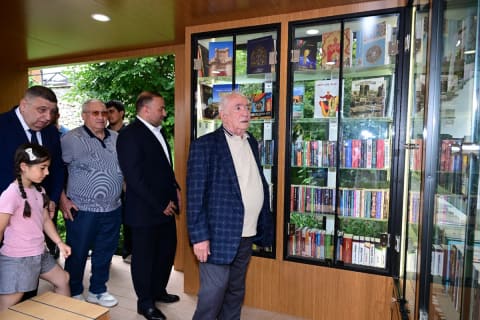 Şuşada "Kitab dayanacağı" istifadəyə verilib