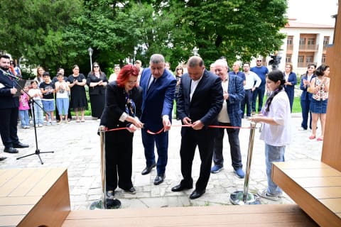 Şuşada "Kitab dayanacağı" istifadəyə verilib
