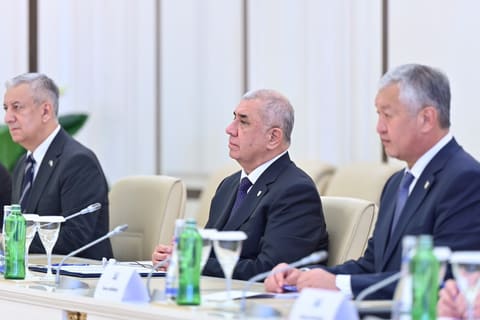 Sahibə Qafarova Özbəkistanın baş prokuroru ilə görüşüb
