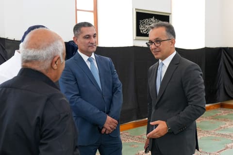 Komitə sədri "Pir Həsən" ziyarətgahını və Buzovna “Cümə” məscidini ziyarət edib