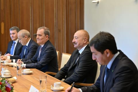 Azərbaycan və Almaniya prezidentlərinin geniş tərkibdə görüşü olub - YENİLƏNİB