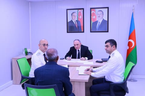 Baş prokuror Kəlbəcər rayonunda vətəndaşları qəbul edib