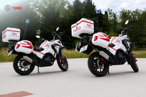  TƏBİB təcili tibbi yardımda yeni “Ambucycle” xidmət modelinin tətbiqinə başlayır