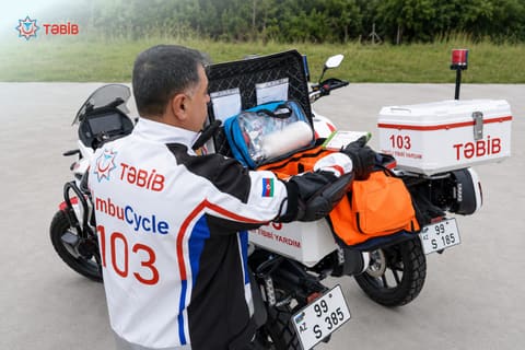 TƏBİB təcili tibbi yardımda yeni “Ambucycle” xidmət modelinin tətbiqinə başlayır