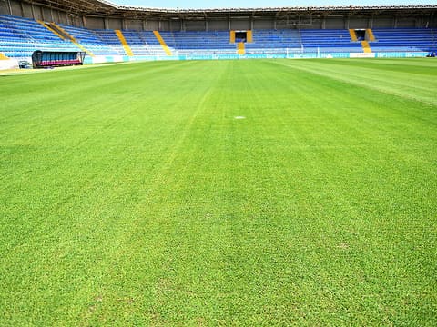 “Liv Bona Dea Arena”da ot örtüyü yenilənir - FOTOLAR