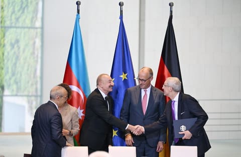 Berlində Azərbaycan-Almaniya sənədləri imzalanıb