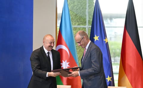 Berlində Azərbaycan-Almaniya sənədləri imzalanıb