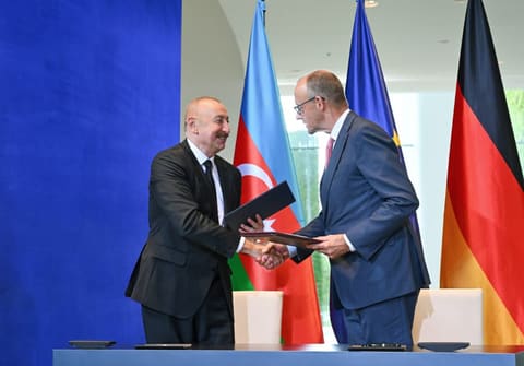 Berlində Azərbaycan-Almaniya sənədləri imzalanıb