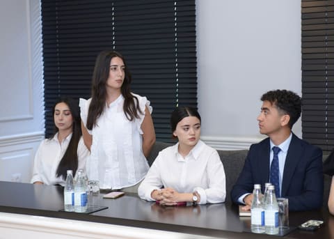 IV “Maarifçi” tələbə-məzun proqramının iştirakçıları ilə görüş keçirilib