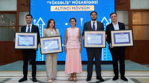 VI “Yüksəliş” müsabiqəsinin qalibləri mükafatlandırılıb