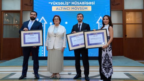 VI “Yüksəliş” müsabiqəsinin qalibləri mükafatlandırılıb