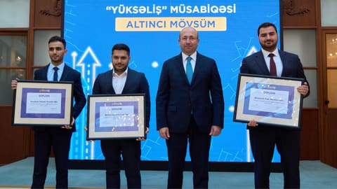 VI “Yüksəliş” müsabiqəsinin qalibləri mükafatlandırılıb