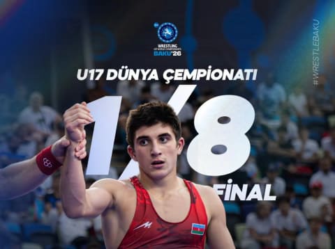 U-17 dünya çempionatı: Elmir Çərkəzov yarımfinalda məğlub oldu - YENİLƏNİR (3)