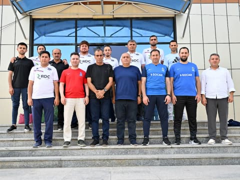 AFFA "İmişli" klubunun akademiya məşqçiləri üçün maarifləndirici təlim keçirib